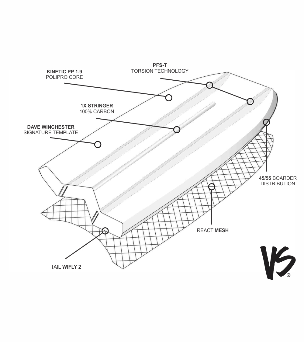 VS WINCHESTER QUANTUM SERIES - QUADCONCAVE WIFLY V2 PFS-T - 42