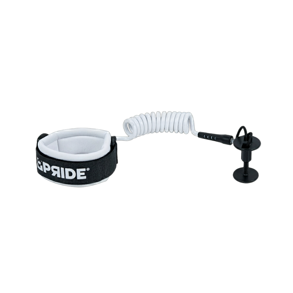 PRIDE BICEPS LEASH - ALL WHITE