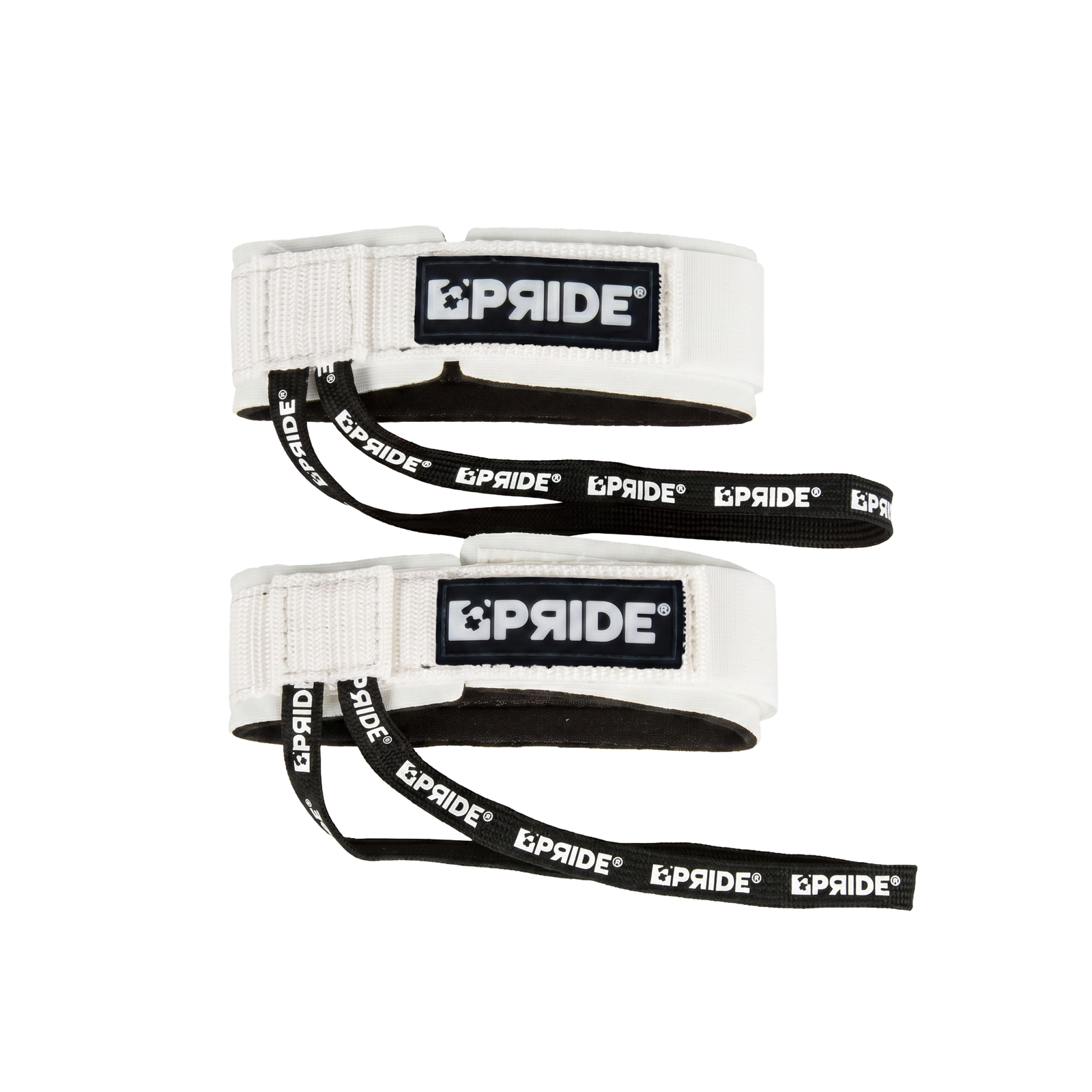 PRIDE VELCRO FIN TETHERS - BRANCO