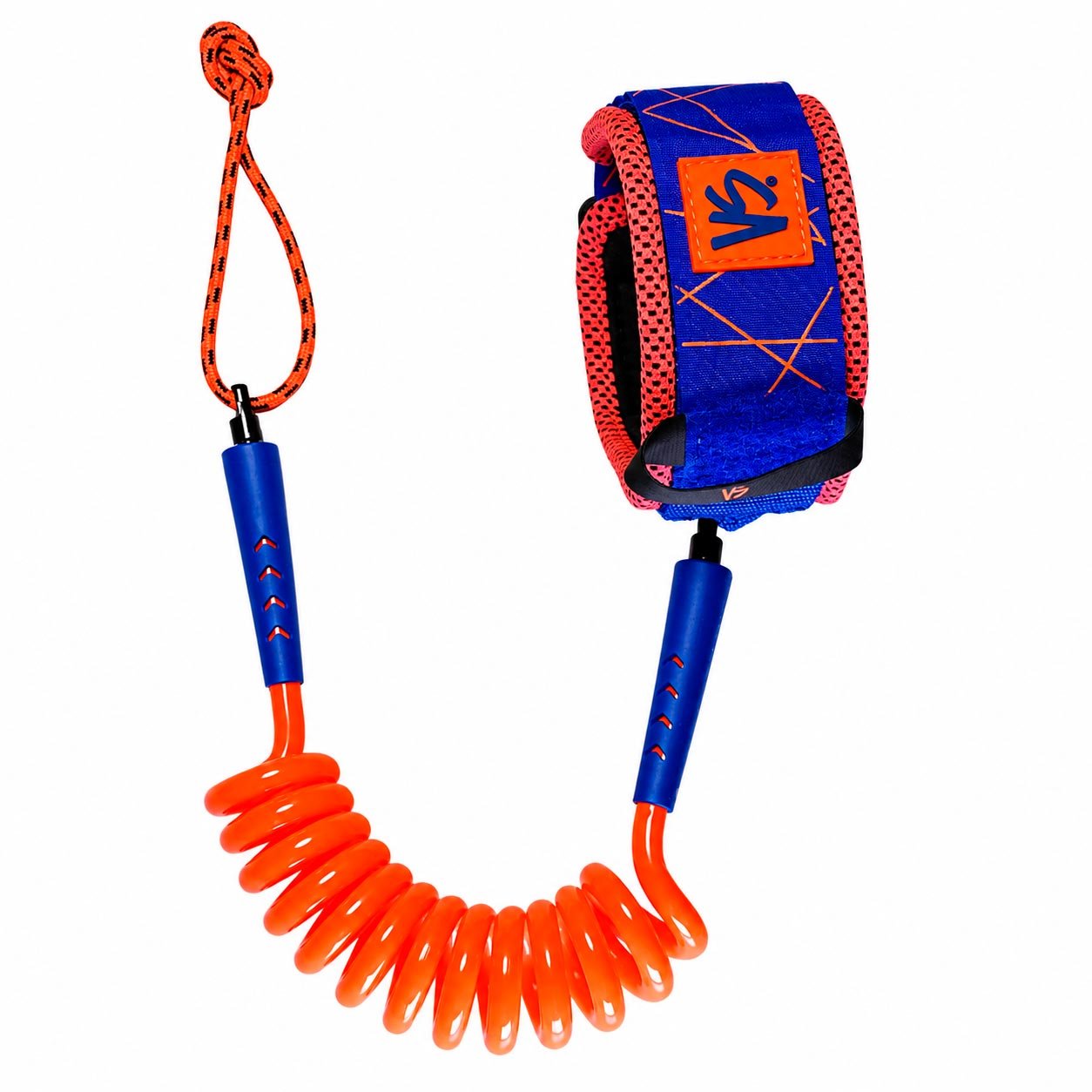 Leash VS High Level 8mm Blue/Orange - Frete Grátis
