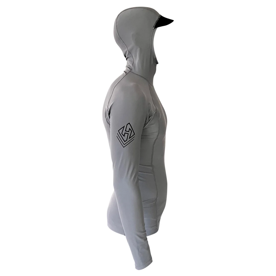 Lycra Hubb Winter Hooded Grey - Frete Grátis - Imagem 4