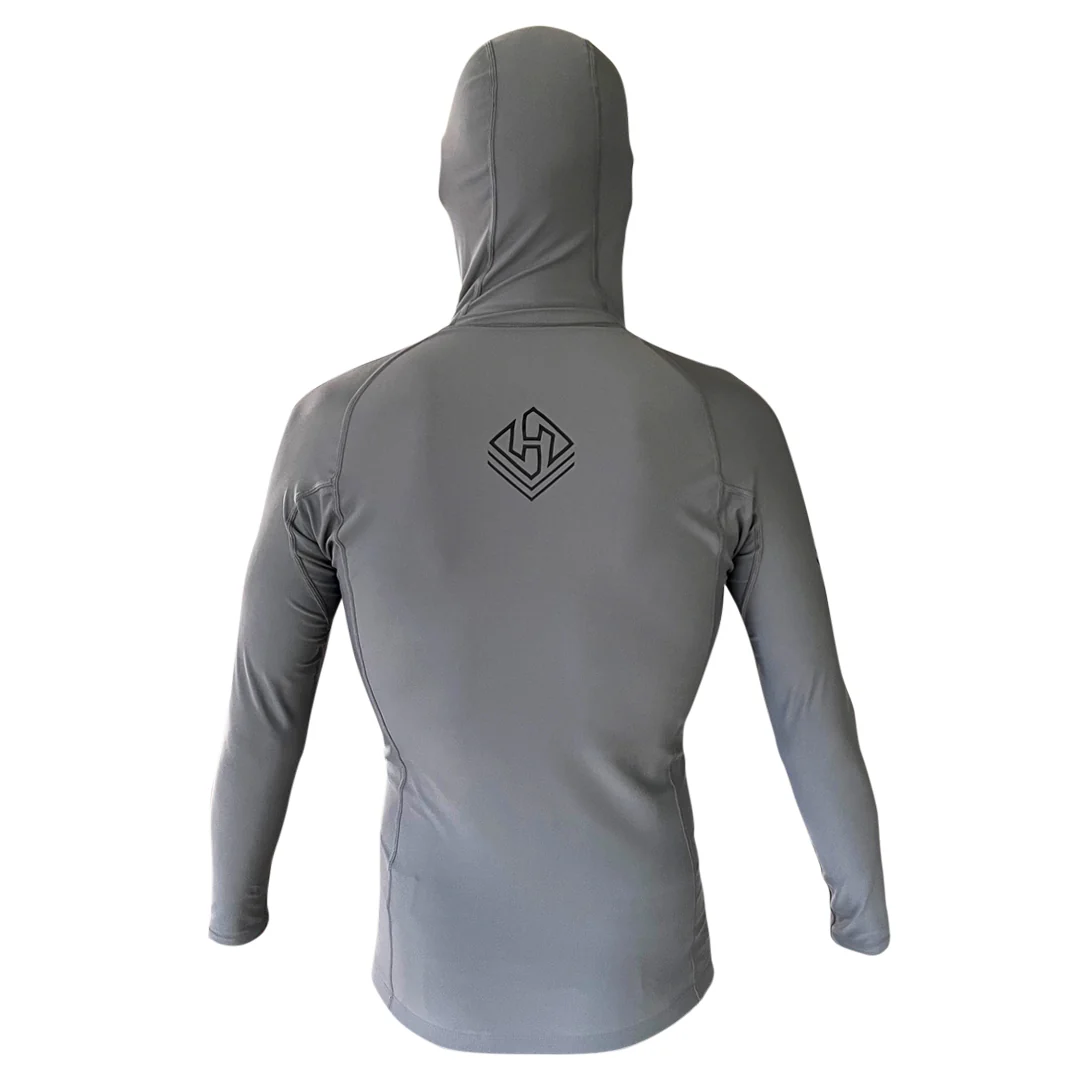 Lycra Hubb Winter Hooded Grey - Frete Grátis - Imagem 3