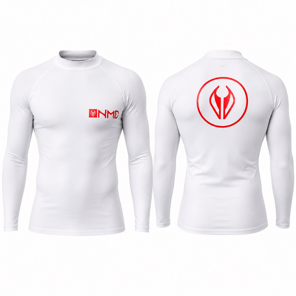 Lycra NMD White/Logo Red - Frete Grátis