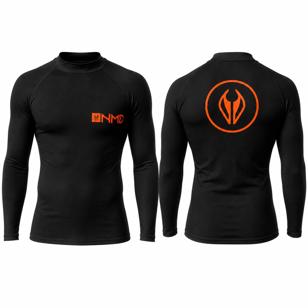 Lycra NMD Black/Logo Orange - Frete Grátis