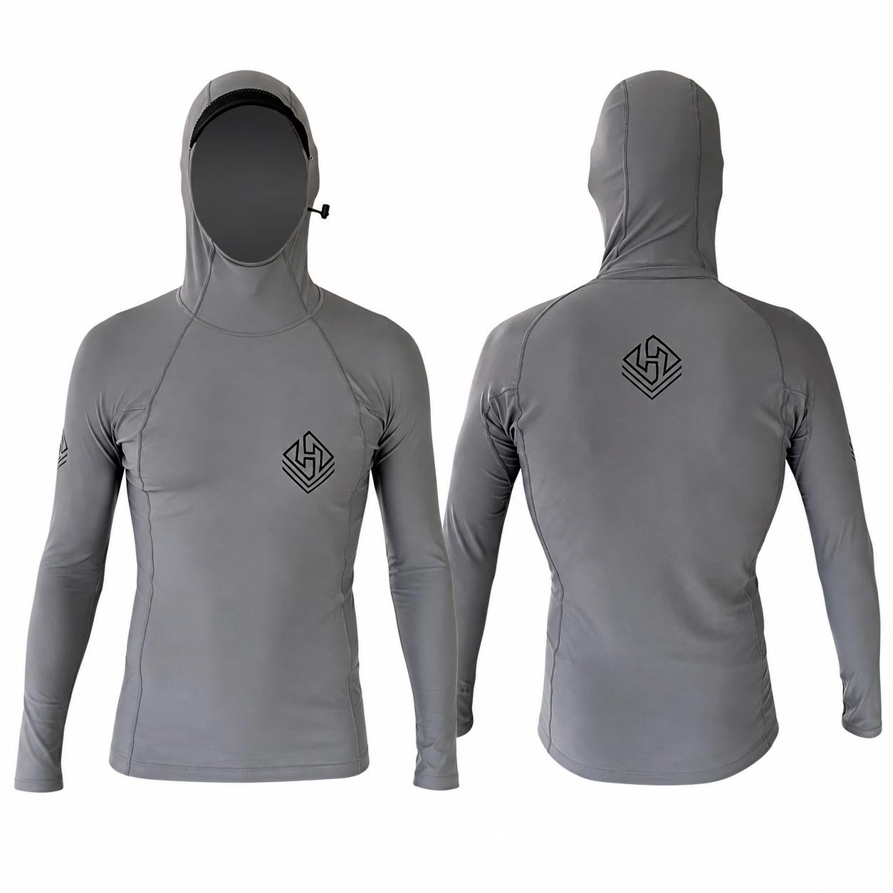 Lycra Hubb Winter Hooded Grey - Frete Grátis